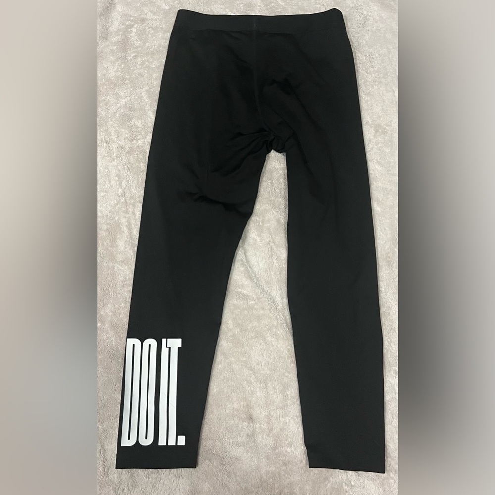 Nike black just do it leggings
